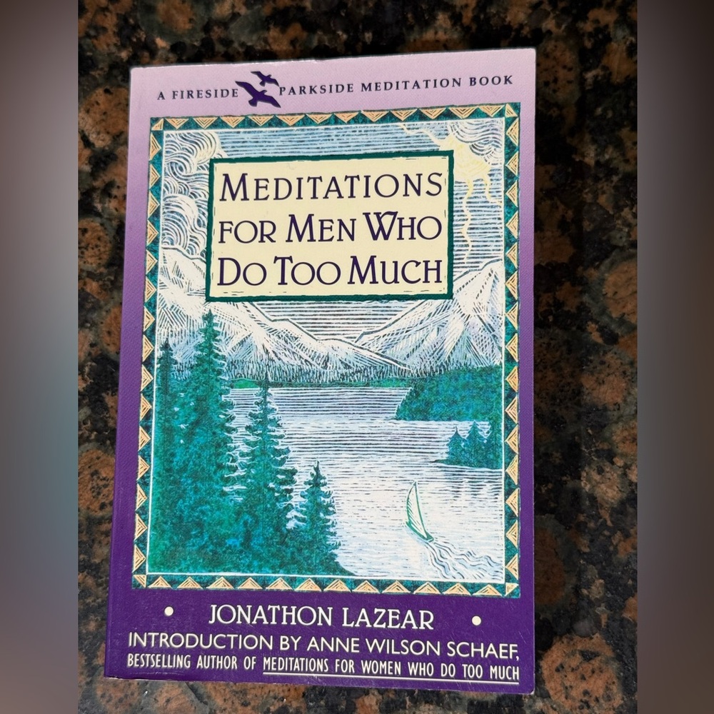 Meditations for Men Who Do Too Much Book NWT